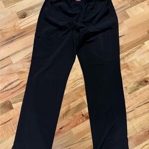 Dickies Women’s Black Cargo Scrub Pants SP